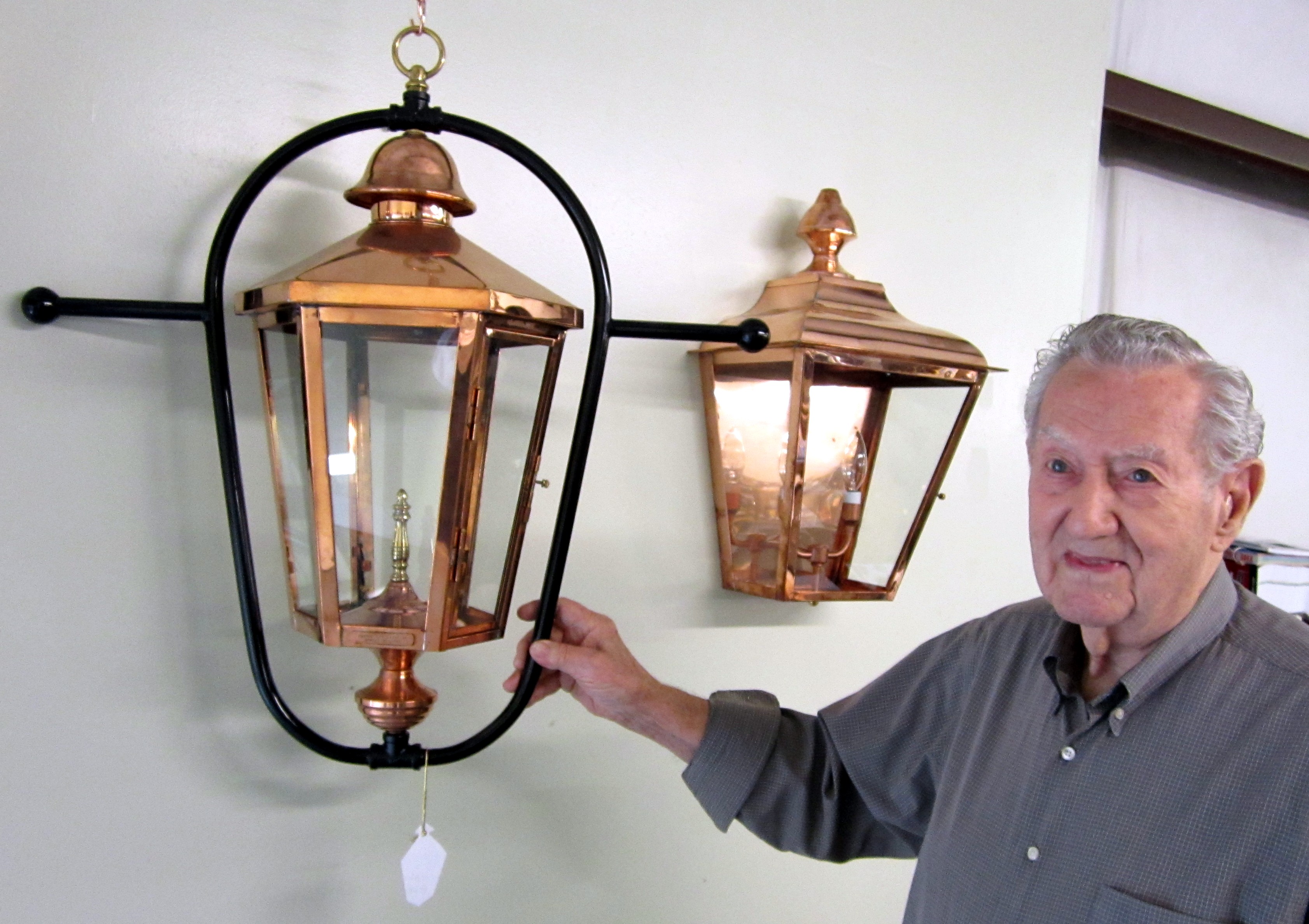 90-Year Old Coppersmith Still Turning Out Lanterns | Flying Bridges &amp;  Hyperactive Azaleas